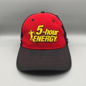 Clint Bowyer Hat Red #15 2014 Pit Cap 5 Hour Energy Nascar Chase Authentics